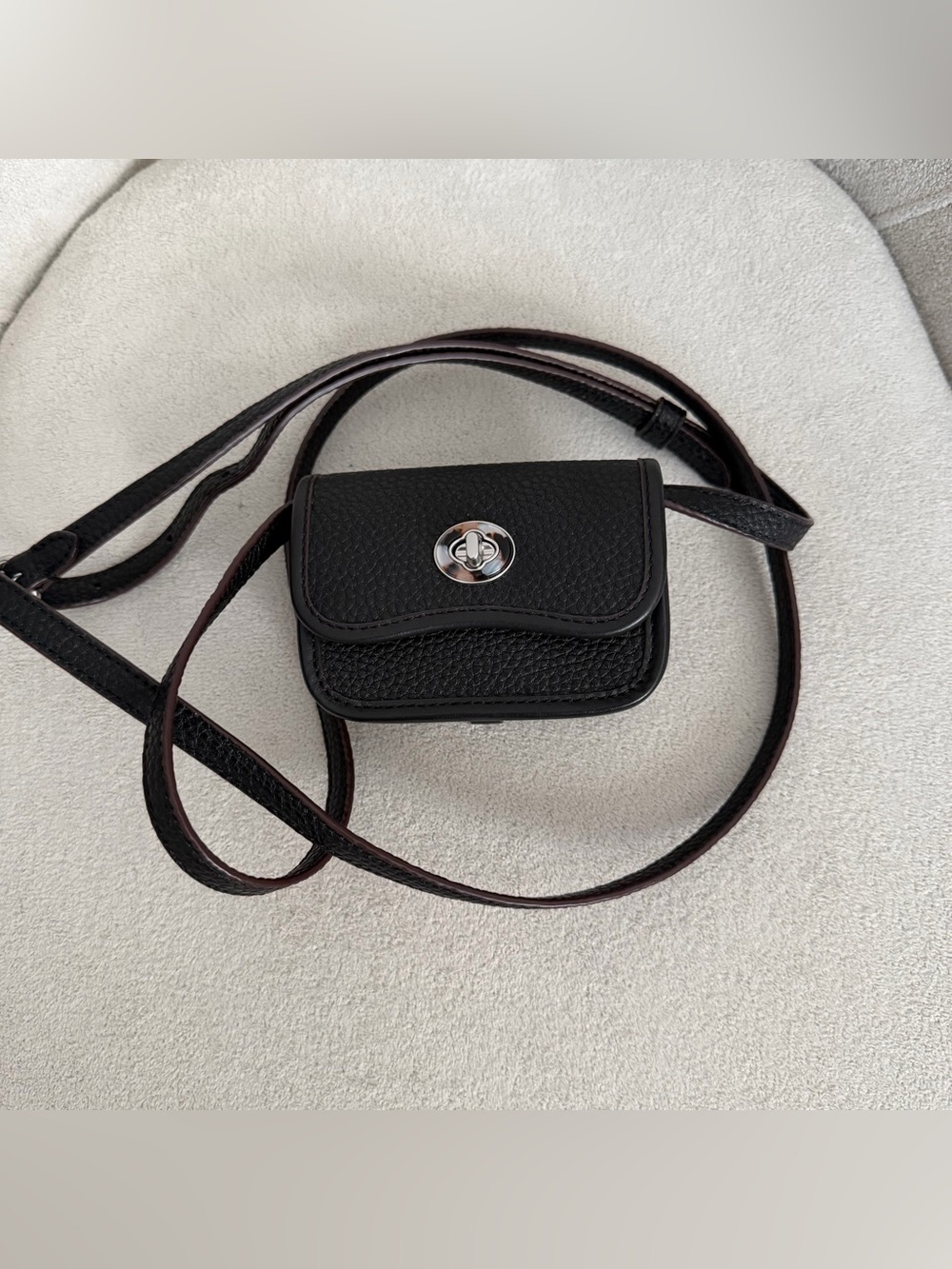 Coachtopia Wavy Wallet with Crossbody Strap